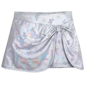 Disney 100 metallic stretch pull on skort